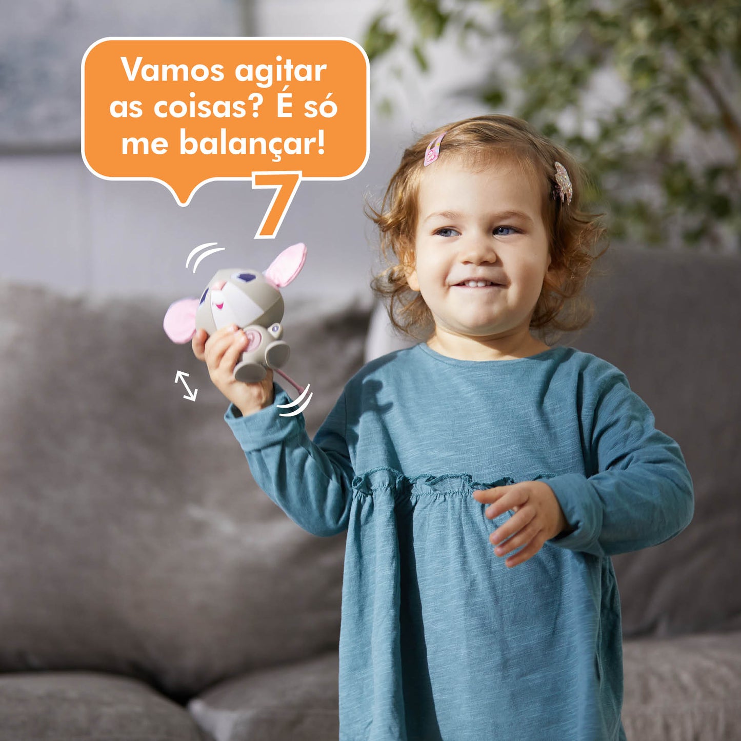 BRINQUEDO INTERATIVO COM 7 ATIVIDADES WONDER BUDDIES - TINY LOVE