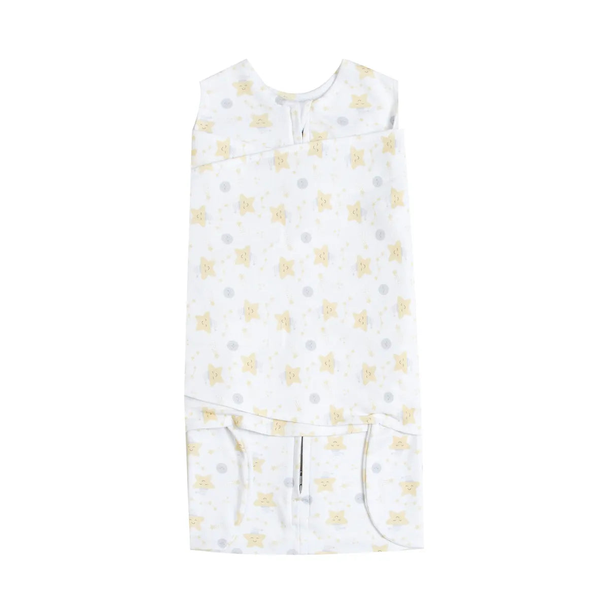 SACO DE DORMIR SWADDLE EM ALGODÃO EGÍPCIO - CASULO DE ANJO