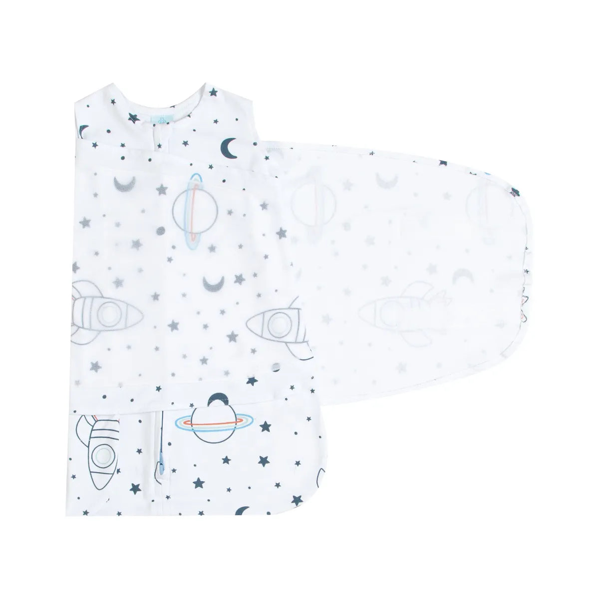SACO DE DORMIR SWADDLE EM ALGODÃO EGÍPCIO - CASULO DE ANJO