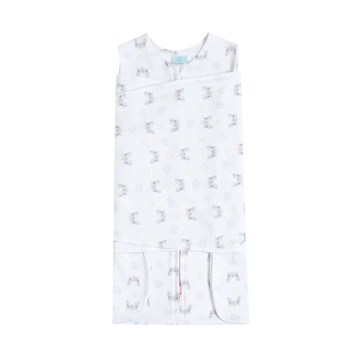 SACO DE DORMIR SWADDLE EM ALGODÃO EGÍPCIO - CASULO DE ANJO