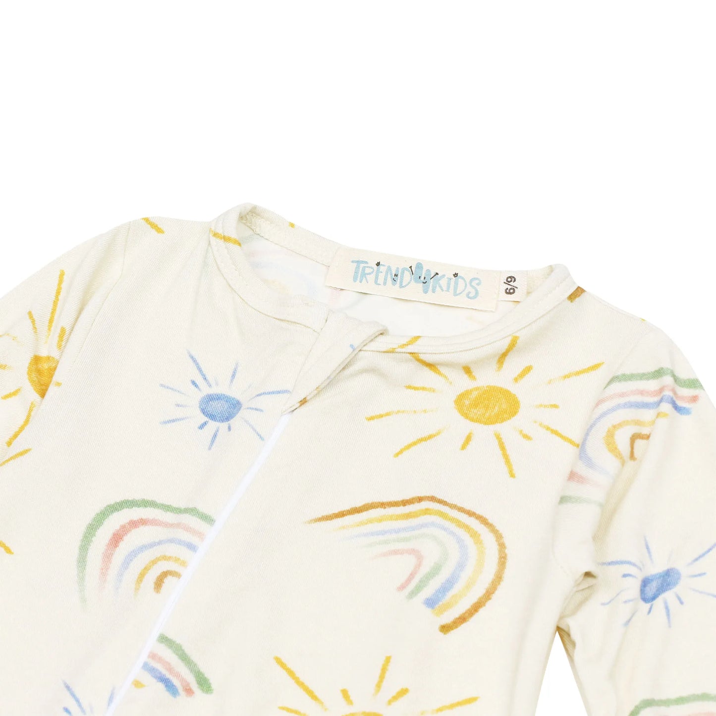 Macacão Zíper Arco-íris - Trend4Kids