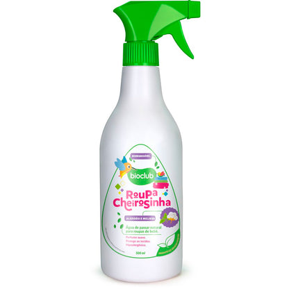 Água de passar perfumada Algodão e Melissa  500ml - Bioclub