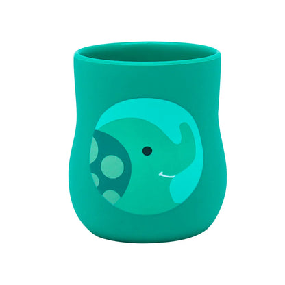 Copo Anatômico em Silicone 120ml Elefante Ollie - Marcus e Marcus