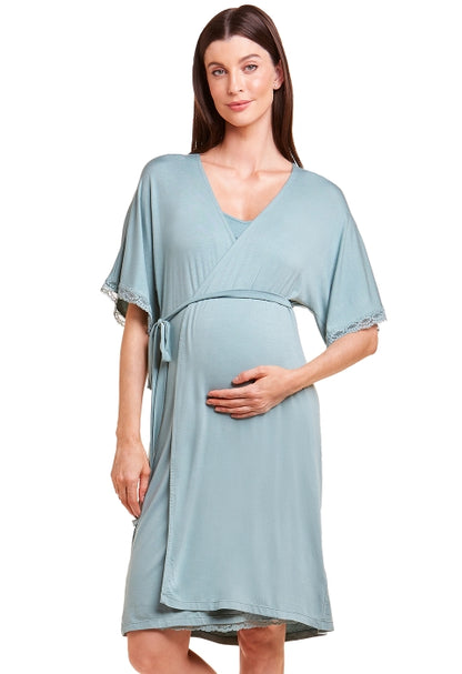 Robe Manga Maternity - Plié