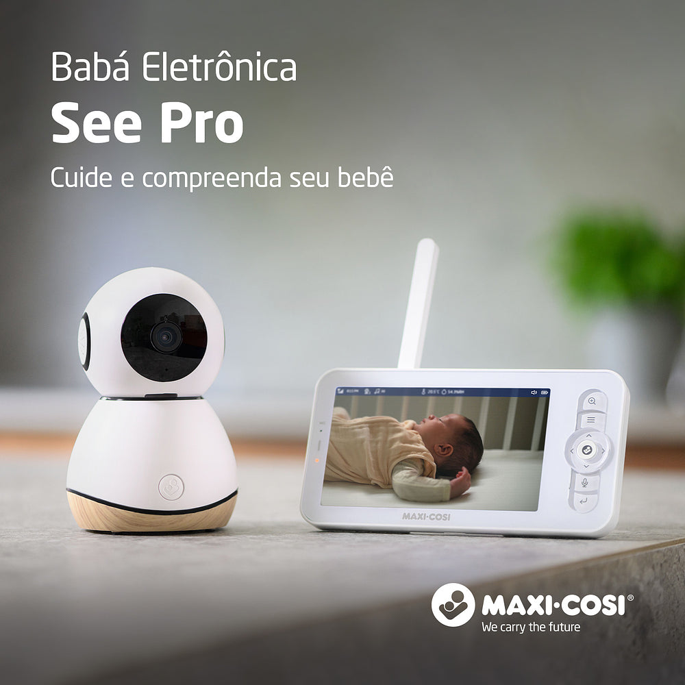 Babá Eletrônica "See Pro" Com Tela - Maxi-Cosi
