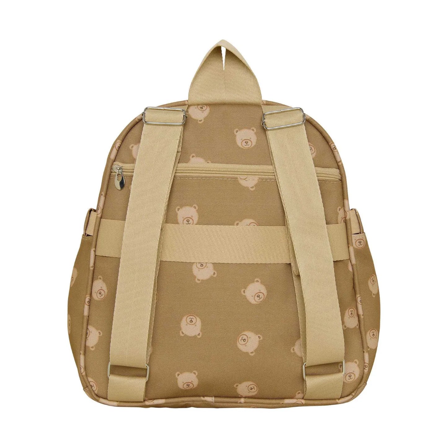 Mochila Maternidade com Bolso Térmico Brincar Marrom - Pirulitando