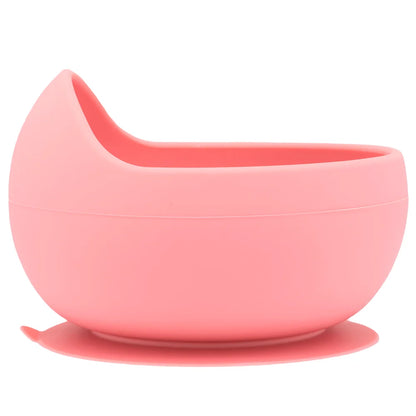 Bowl em Silicone com Ventosa Rosa - Buba