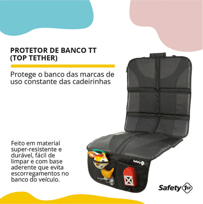 Protetor de Banco TT (Top Tether) Preto - Safety 1st