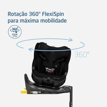Cadeirinha Emerald Pro Max Authent Black - Maxi Cosi