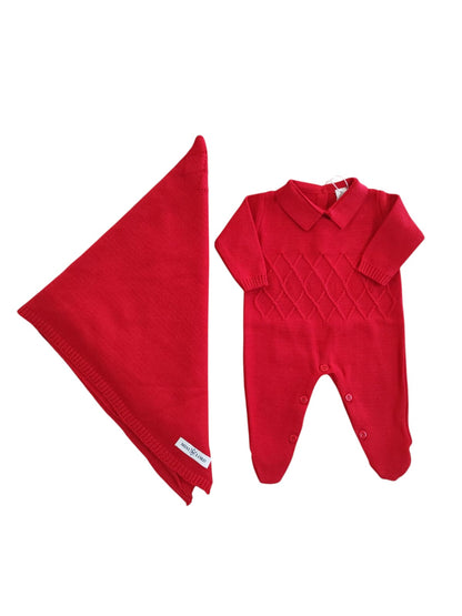 Kit Maternidade Lucas Vermelho RN - Mini Lady