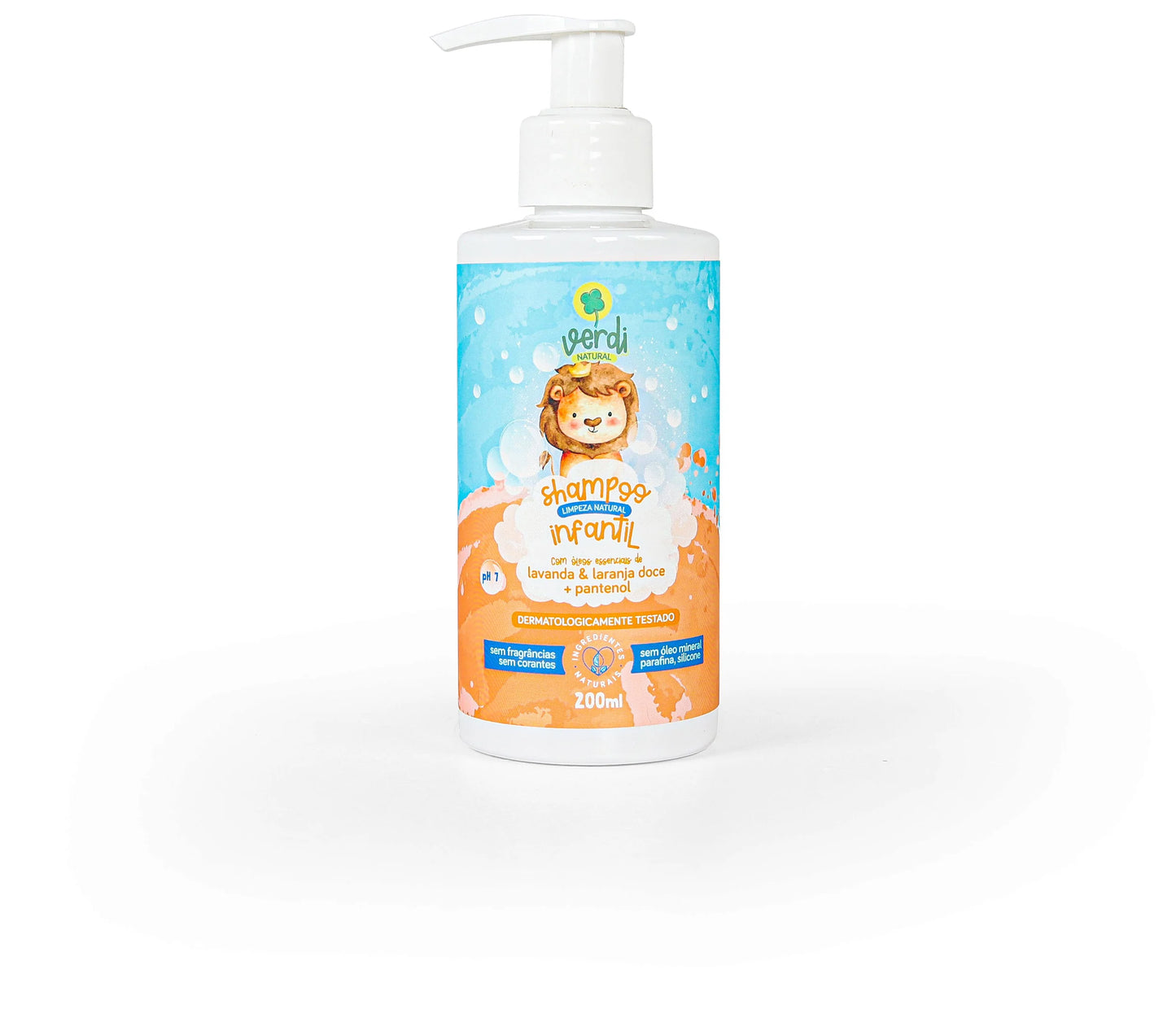 Shampoo Infantil 100% Natural com Óleos Essenciais - Verdi Natural