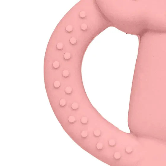 Mordedor em Silicone Leãozinho Rosa - Buba