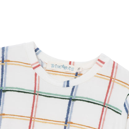Camisola Manga Longa Xadrez - Trend 4 Kids