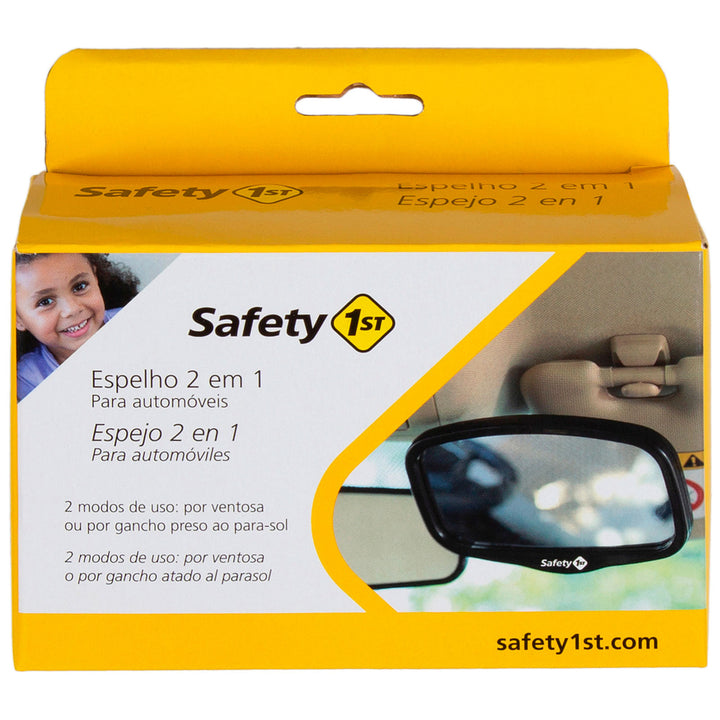ESPELHO RETROVISOR 2 EM 1 PARA BANCO TRASEIRO - SAFETY
