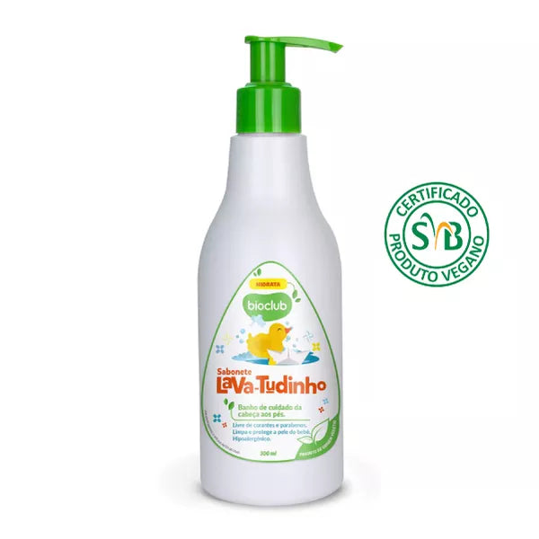 Sabonete Liquido Infantil 300ml - Bioclub