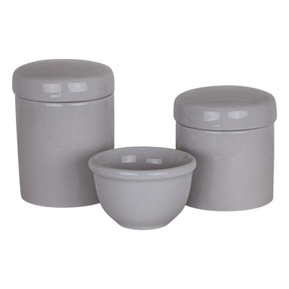 KIT DE HIGIENE 3 PC - cinza