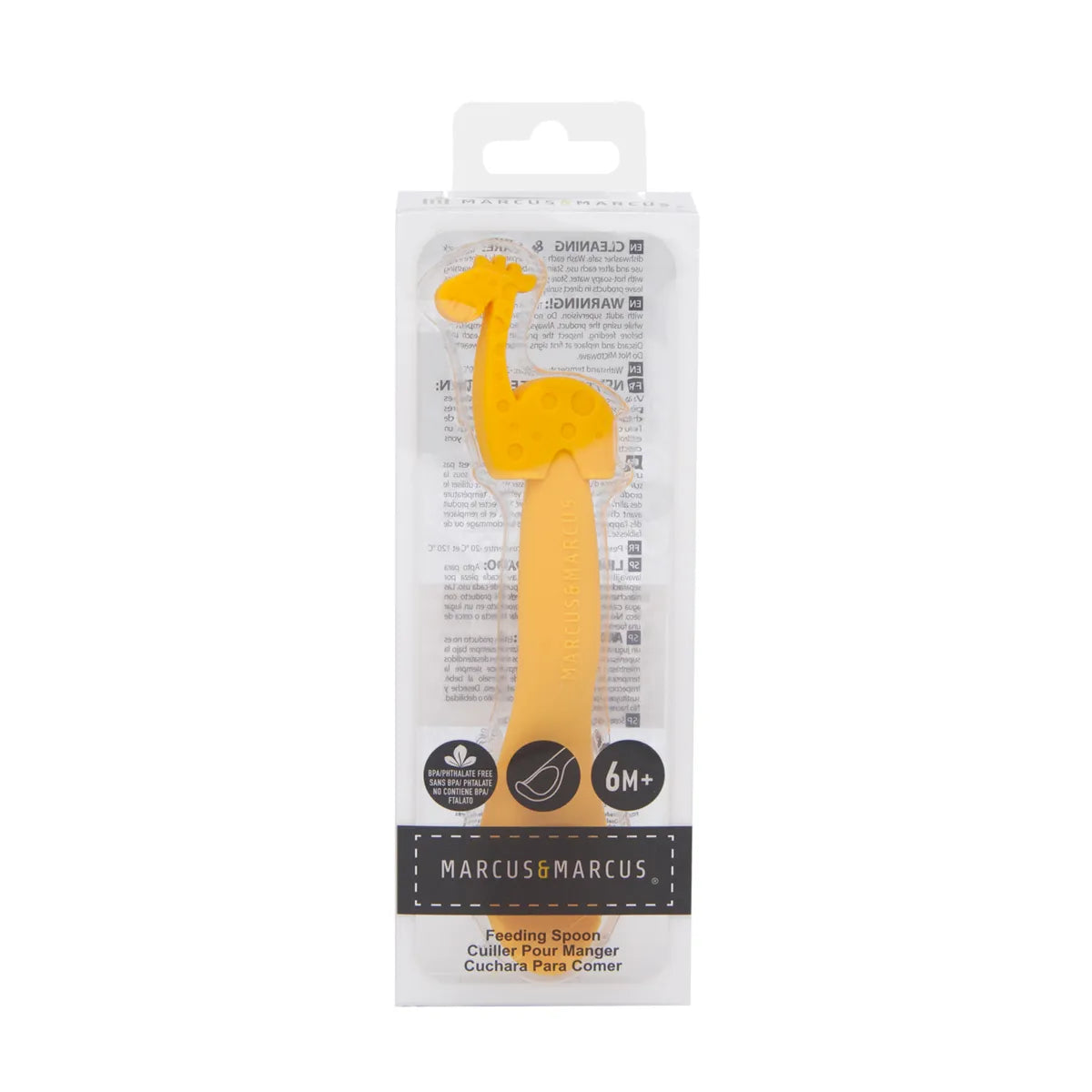 Colher em Silicone Girafa Lola - Marcus & Marcus