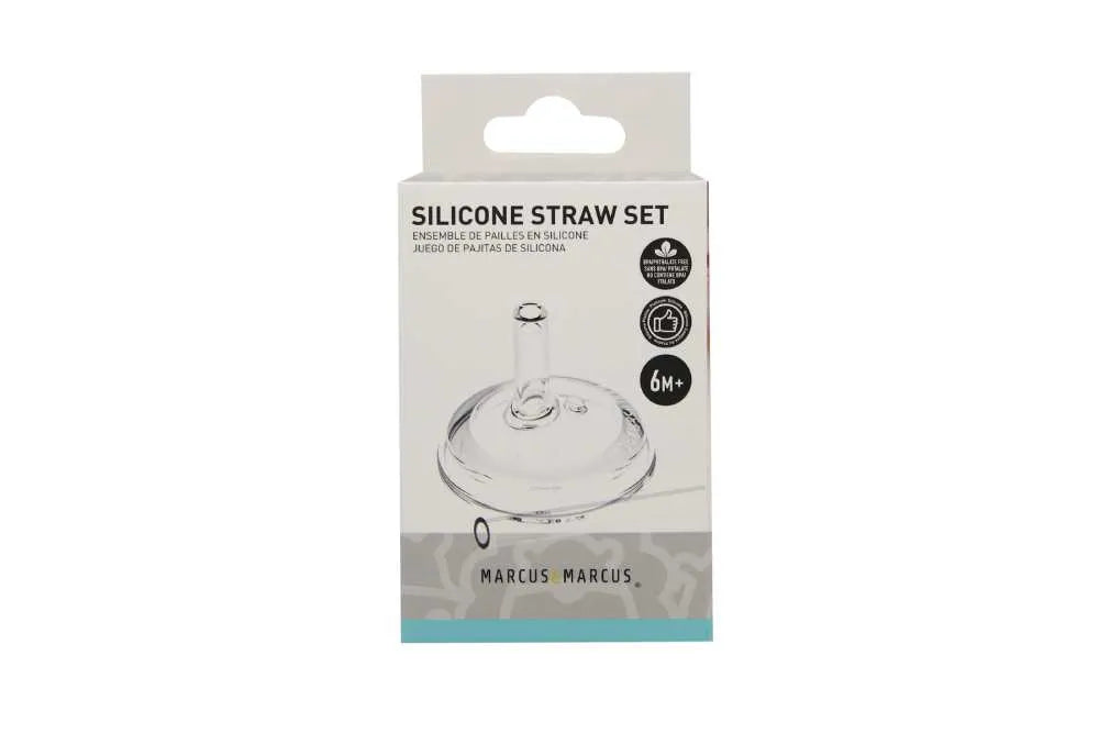 BICO PARA COPO DE TRANSIÇÃO COM CANUDO EM SILICONE - MARCUS & MARCUS