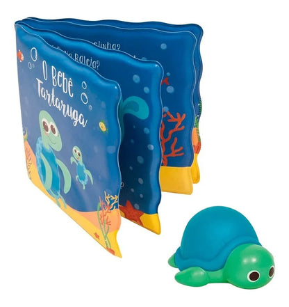 Kit Livrinho De Banho E Tartaruga - Buba