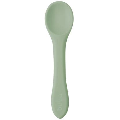 Colher Em Silicone Verde - Buba