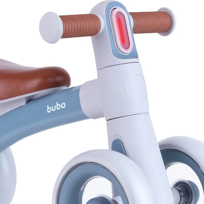 Bicicleta De Equilíbrio Com Luz Azul- Buba
