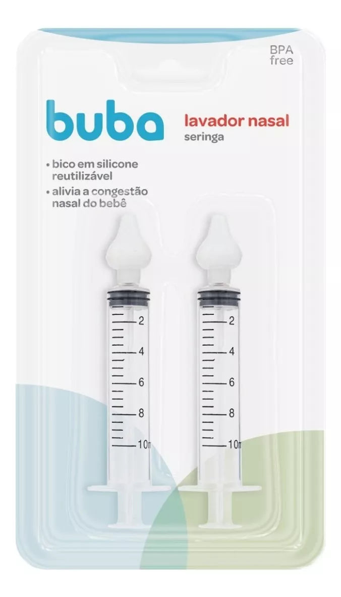 Lavador Nasal Seringa - Buba