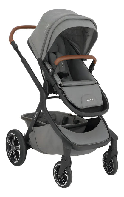 Carrinho Demi Grow Cinza Mescla Oxford - Nuna