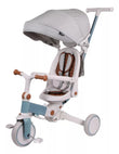 Tricíclo Multifuncional E-lite Trike - Off White/Azul - Premium Baby