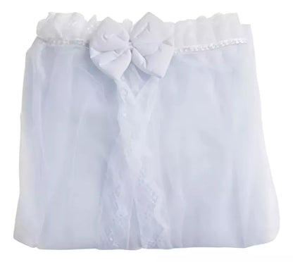 Mosquiteiro para Berço Tule Varal Branco - Batistela Baby