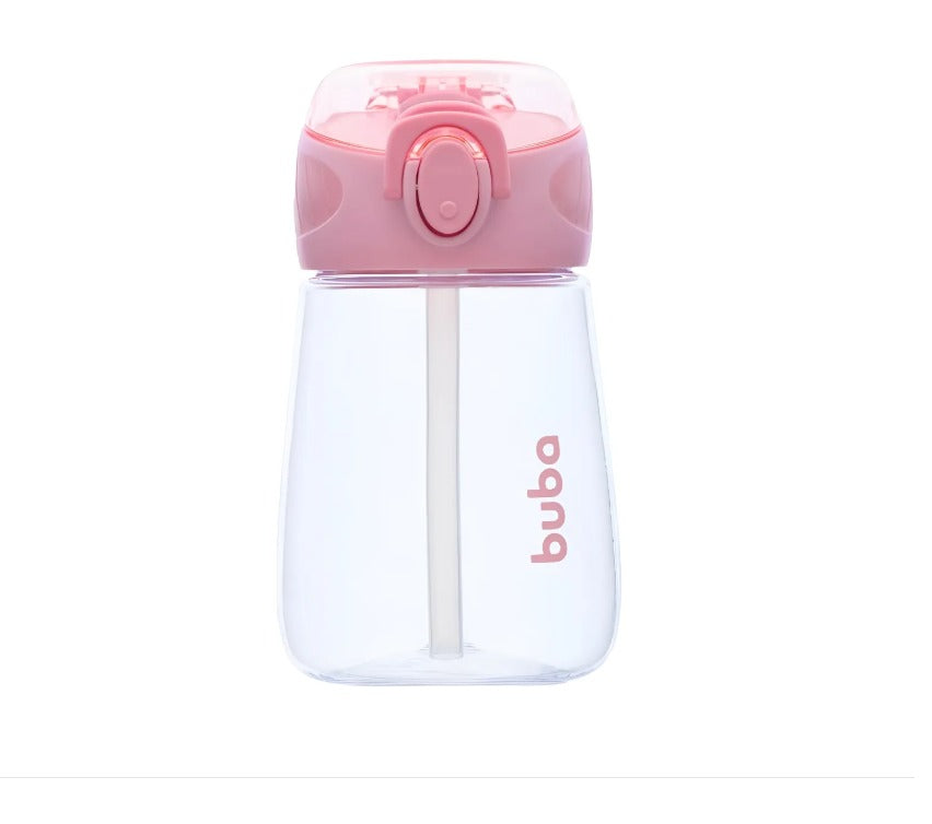 Garrafinha Tritan Rosa - Buba