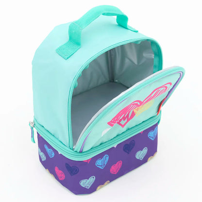 Bolsa Térmica Infantil Corações Coloridos - Thermos