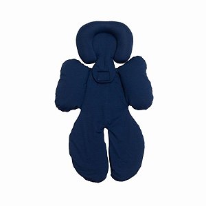 Almofada para Carrinho e Bebê Conforto Marinho - Silver Mamma