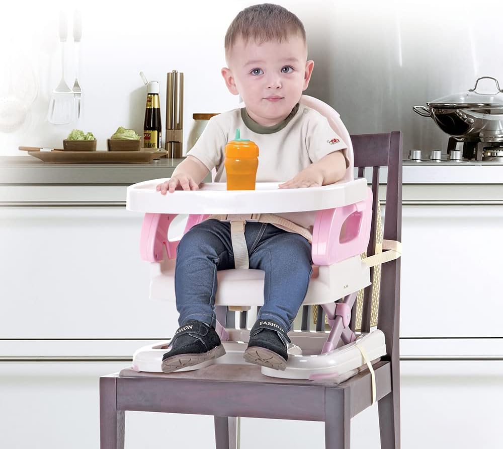 Cadeira de Alimentação Portátil 18kg Rosa - Mastela