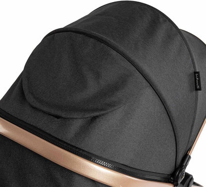 Carrinho Romanzo Preto Bronze - Infanti