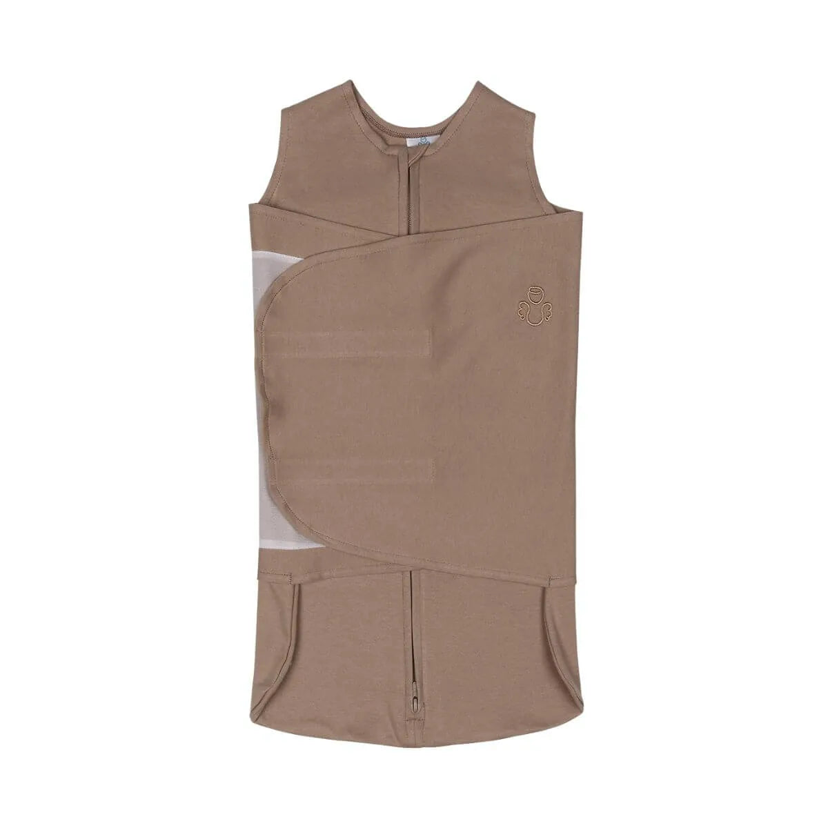 SACO DE DORMIR SWADDLE EM ALGODÃO EGÍPCIO NUDE - CASULO DE ANJO