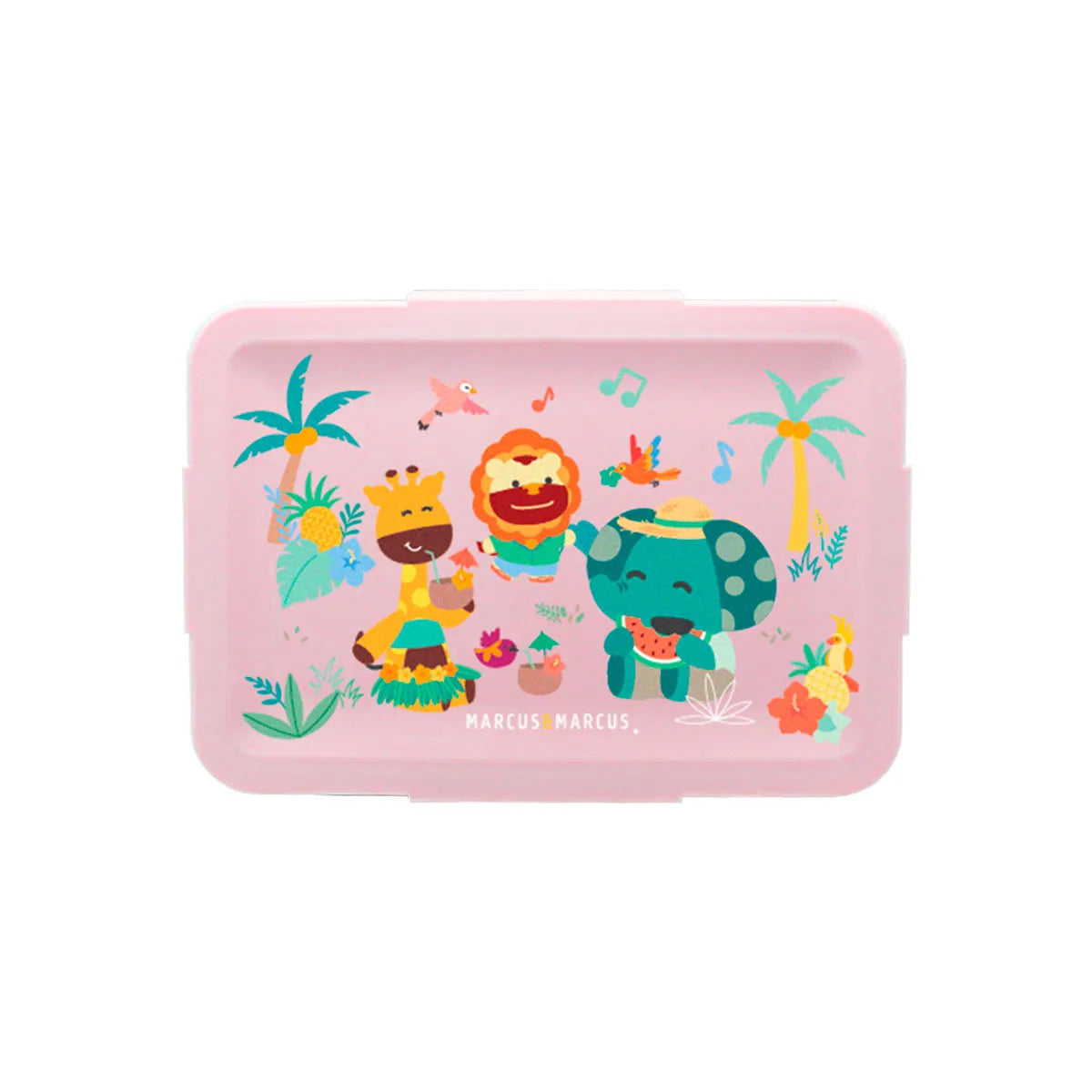 Box De Refeição Com Duas Divisórias Tropical - Marcus E Marcus