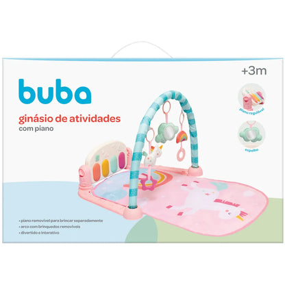 Ginásio De Atividades Com Piano Magic Unicórnio - Buba