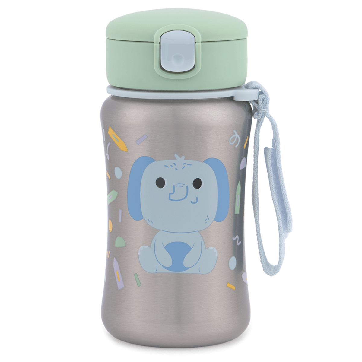 Garrafa De Aço Inox 350 ML Besties Elefante - Sikp Hop