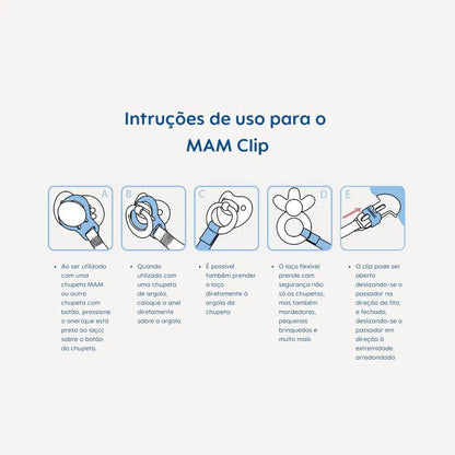 Prendedor Clip It! Rosa- Mam