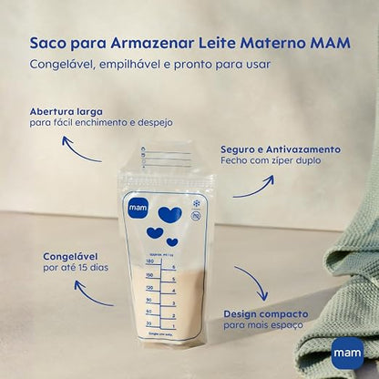 Sacos Plásticos Para Armazenamento De Leite - Mam
