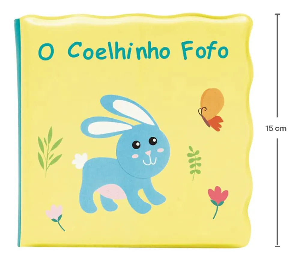 Kit Livrinho De Banho E Coelhinho - Buba