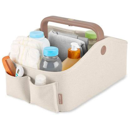 Organizador De Acessórios De Bebe Com Led Off White - Skip Hop