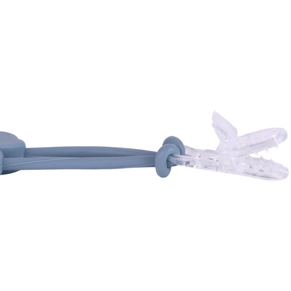 Prendedor De Chupeta Em Silicone Cloudy Elefante - Buba