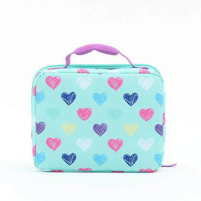 Lancheira Térmica Infantil Corações Coloridos - Thermos