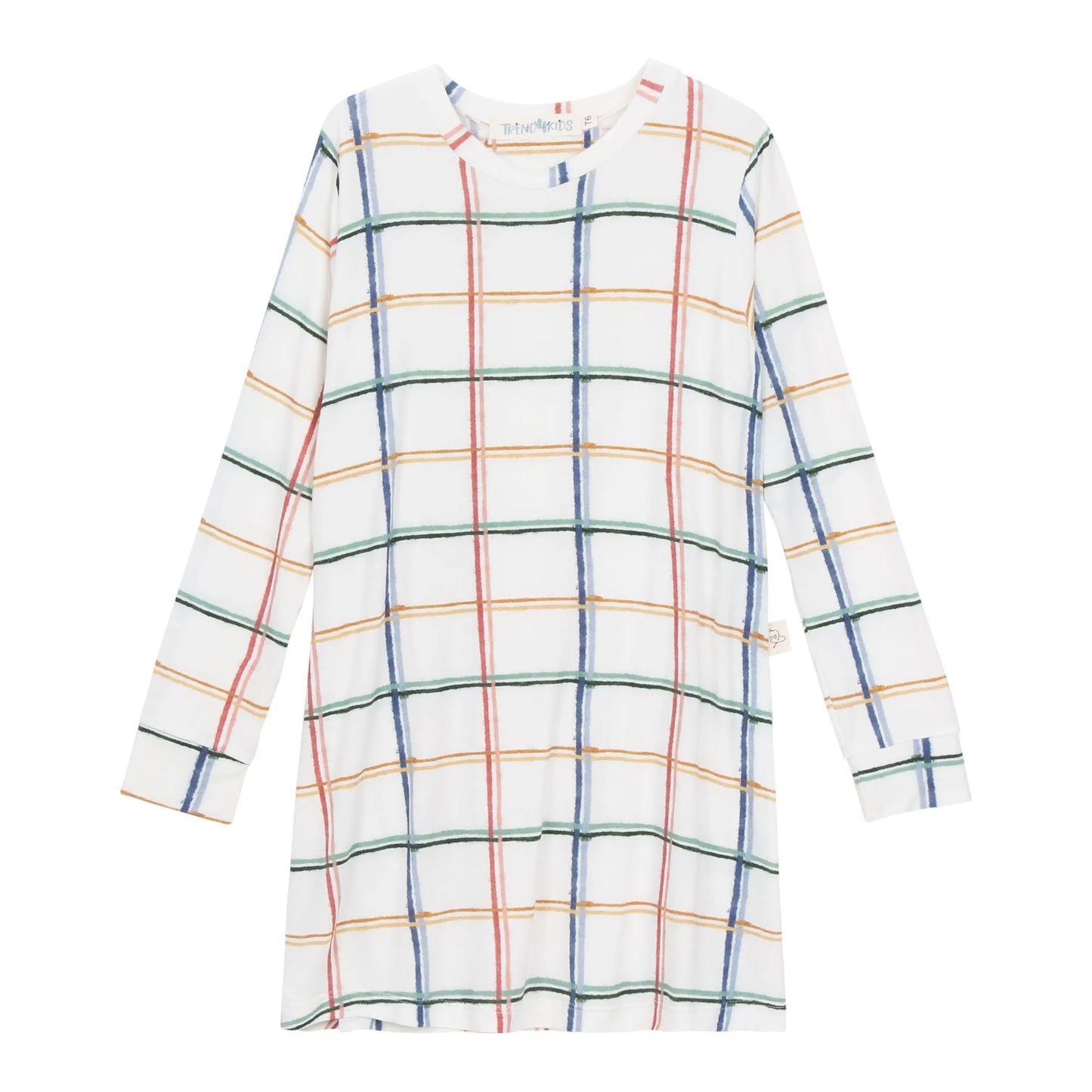 Camisola Manga Longa Xadrez - Trend 4 Kids