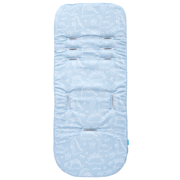Almofada para Carrinho Dino Azul - Buba
