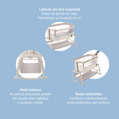 BERÇO IORA AIR BEYOND GRAPHITE - MAXI-COSI