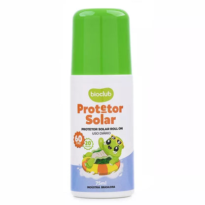 PROTETOR SOLAR INFANTIL FPS 60 ROLL-ON 75GR - BIOCLUB