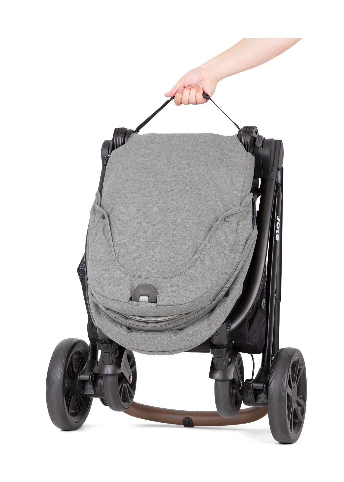TRIO VERSATRAX-E: CARRINHO, BBC E MOISÉS CINZA PEBBLE - JOIE