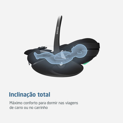 BBC PEBBLE 360 PRO² COM BASE ESSE BLACK- MAXI COSI